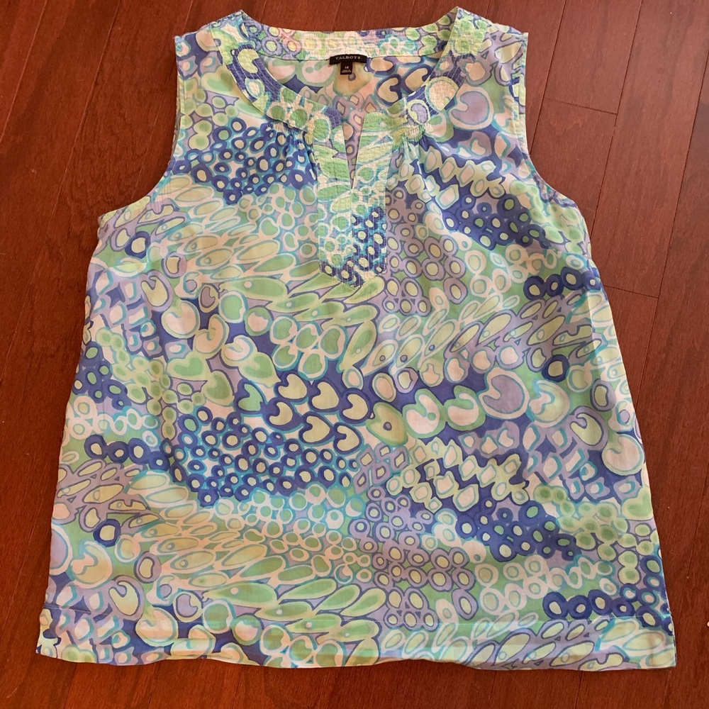 Talbots Sleeveless Top 14